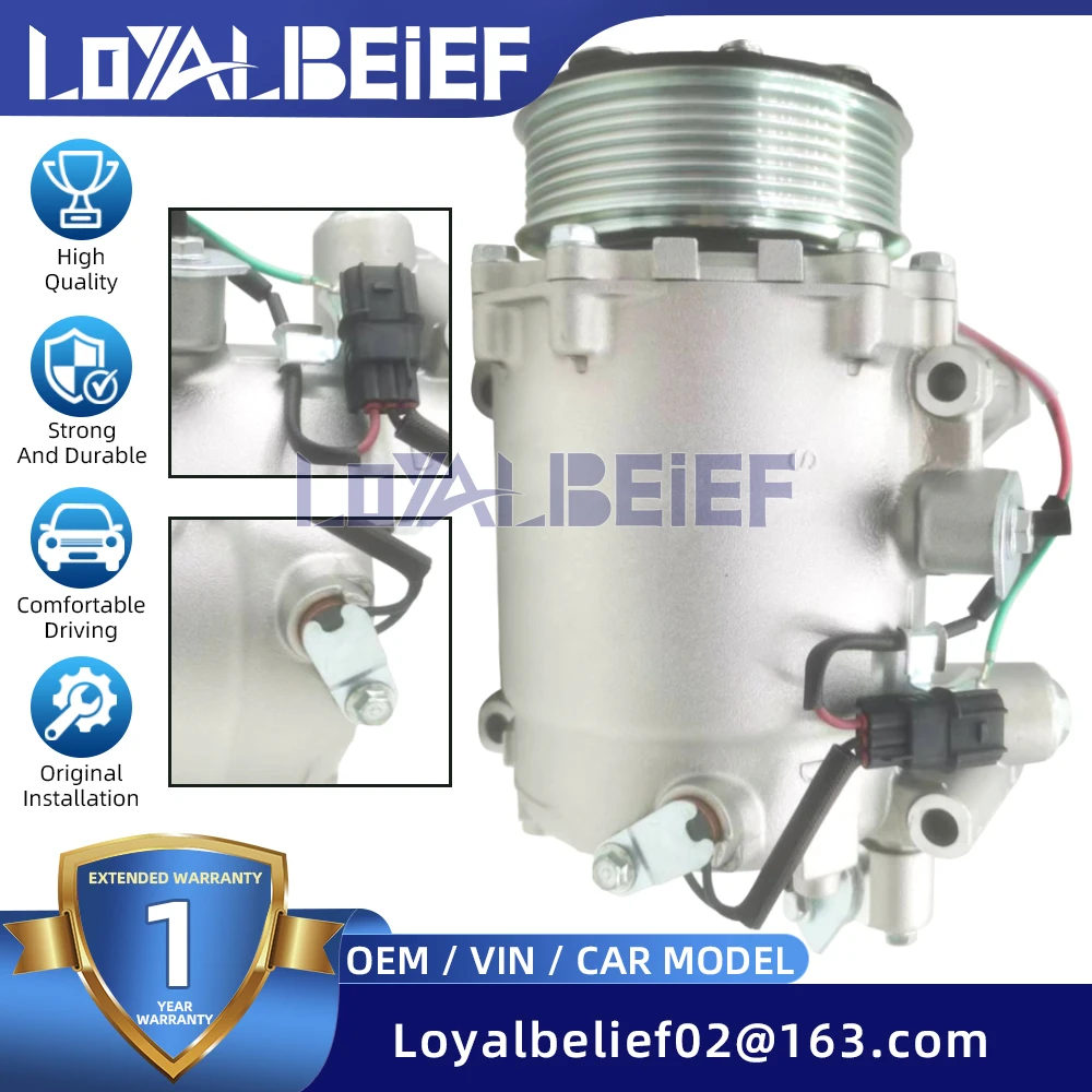 

38800-5LA-A01 Auto AC Compressor for Acura ILX / Honda CR-V 2.4L TRSE09 388005LAA010M2 388005LAA01RM 388105LAA01 7 Grooves