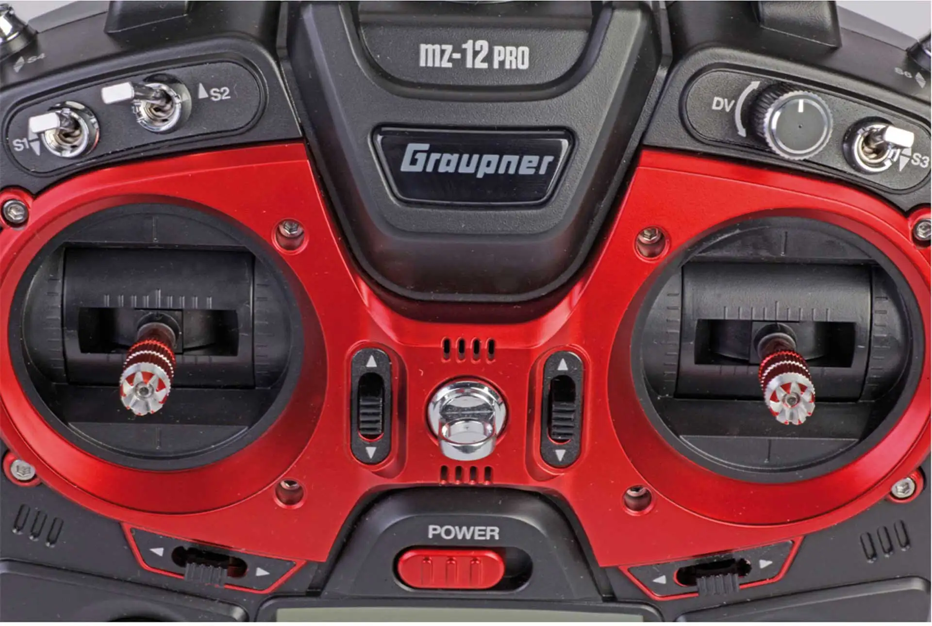 Graupner mz-12 PRO 12 Channel Telemetry HoTT Radio System 250 model memories, 5 model types, real-time voice Tranmitter GR12L RX