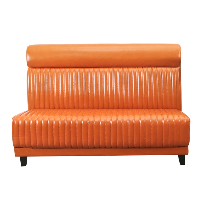 

# Modern Commercial Leather Dining Room Booth Seat & Sofa For Hotels Restaurants Cafes-Furniture Combination