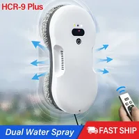 Cleaning Robot Window Washer Electric Robot Automatic Window Cleaner Water Spray Remote Control Anti-falling Intelligent Magnet