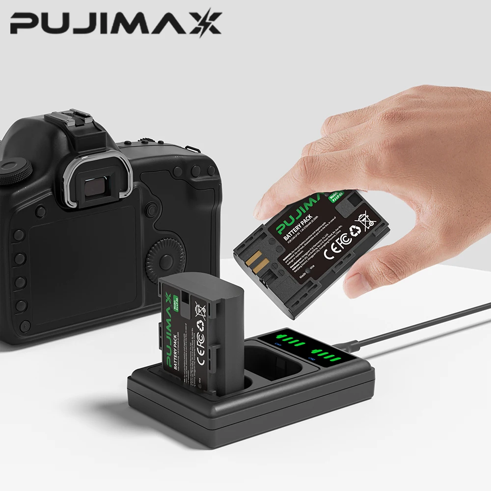 Pujimax 4x1500mAh NP-FW50 Battery and Charger