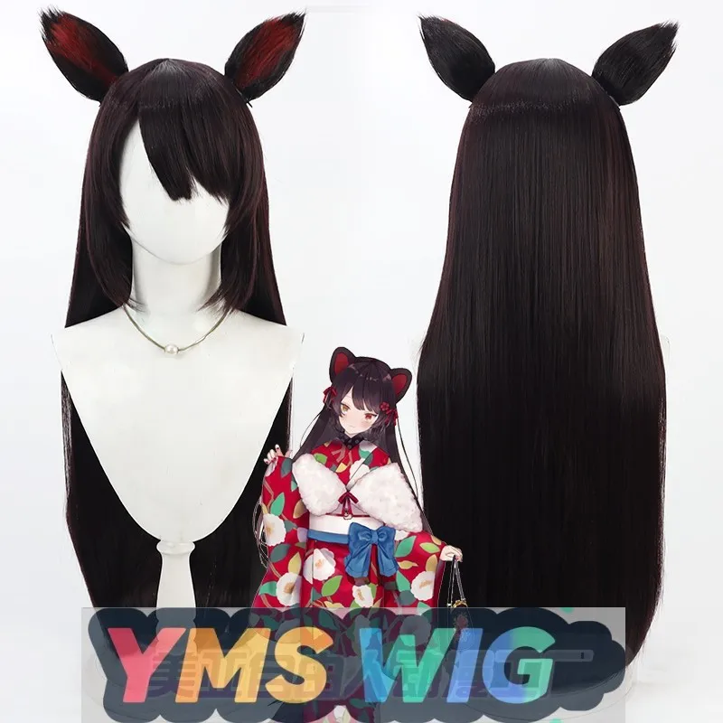 

[YMS WIG] "VTuber Inui Toko Valentine Кимоно Косплей Парик Длинные волосы",