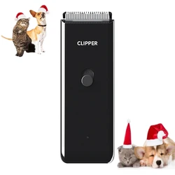 Pet Hair Trimmer Portable Electric Waterproof Low Noise Grooming Clipper Suitable for Cats and Dogs Pet Cleaning Supplies