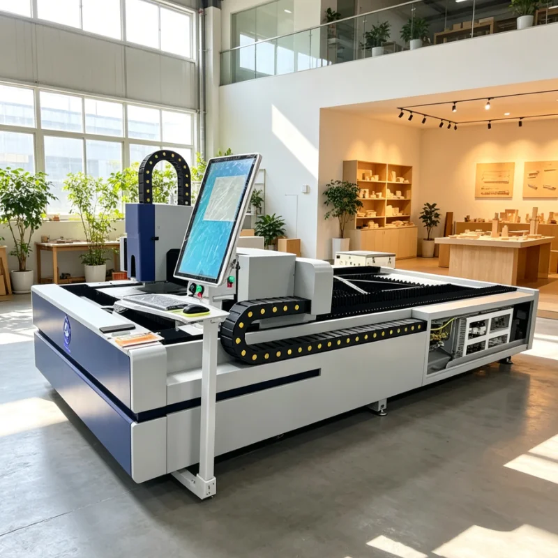 Customized Industrial Grade CNC Wood Router for High Precision 3D Carving on Wood Panels and Acrylic Materials