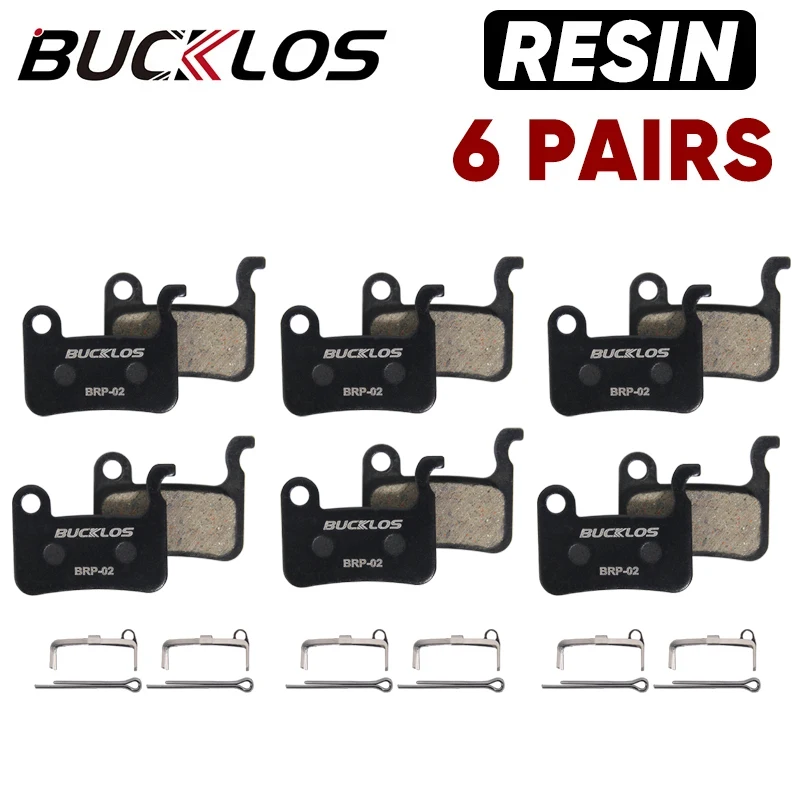 BUCKLOS Harz Scheibenbremsbelag Für SHIMANO A01S Verschleißfeste Hydraulische Bremsbeläge MTB Bremsbeläge für M06 M07 Radfahren Teile