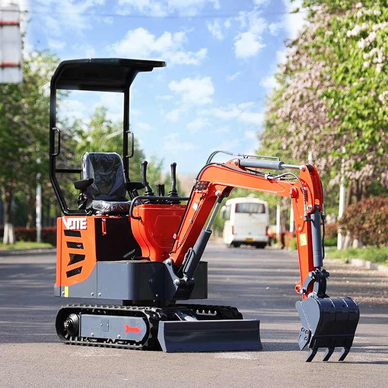 1Ton 1.2Ton  Small Crawler Digger High Quality Mini Excavators For Sale Construction Multifunctional Micro Baggers
