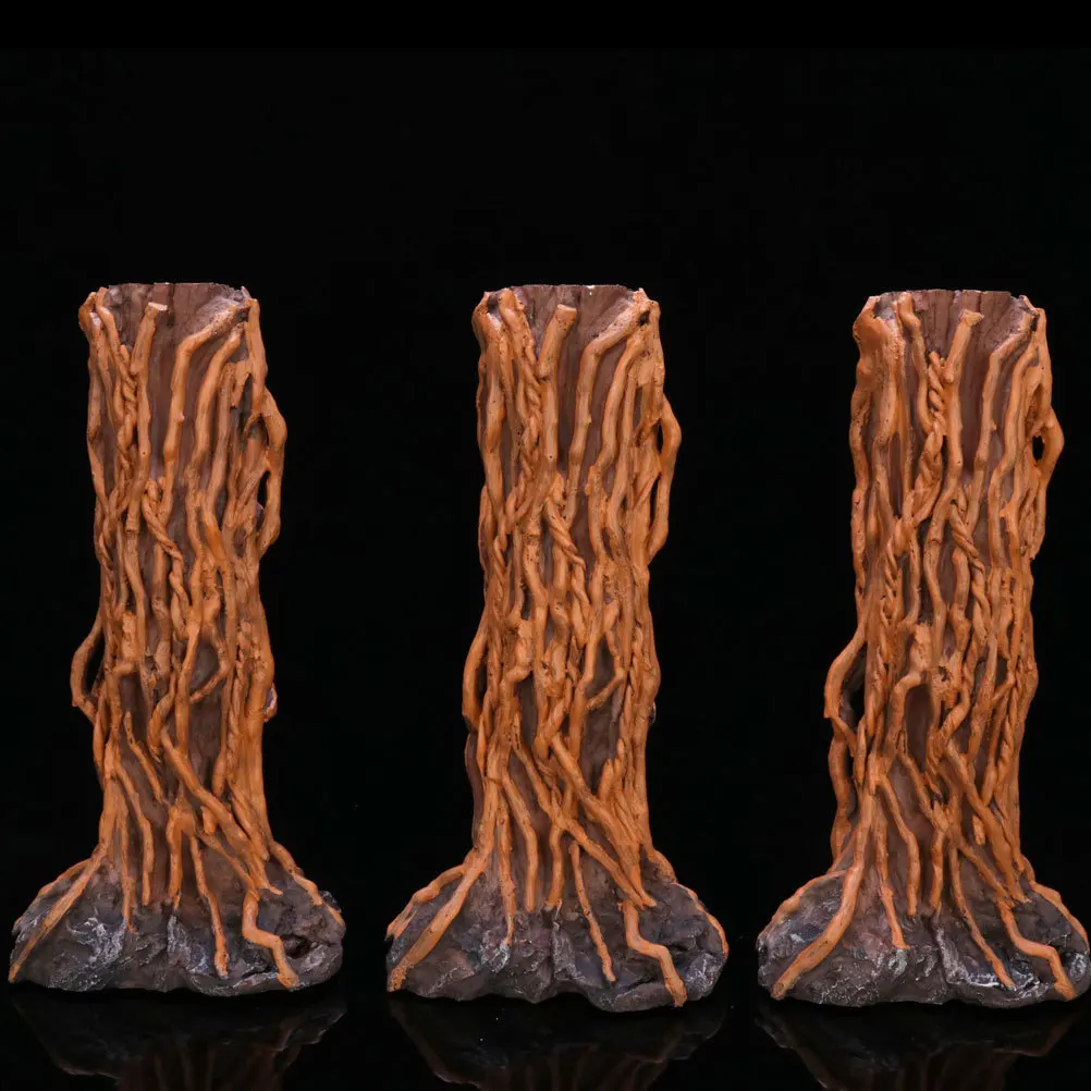 

1Pcs Eco-Friendly Resin Fish Tank Decor Simulation Trunk Shelter Aquarium Habitat Fish Tank Ornament Aquarium Ornament