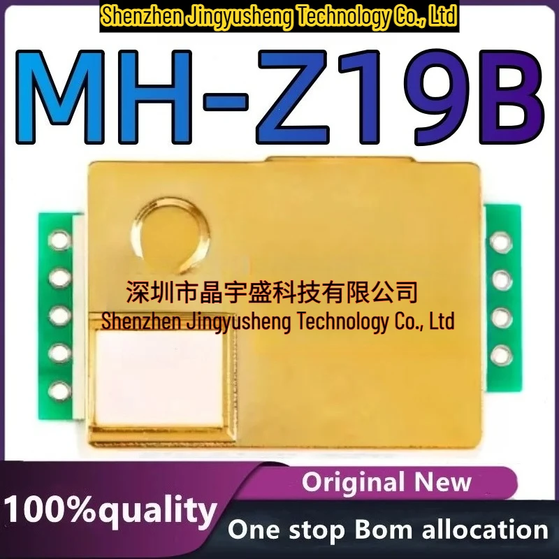 

New Original MH Z19B Infrared Sensor MH-Z19B 5000PPM MH-Z19B Monitoring Instrument Gas Sensor MH-Z19 Integrated Circuit in Stock