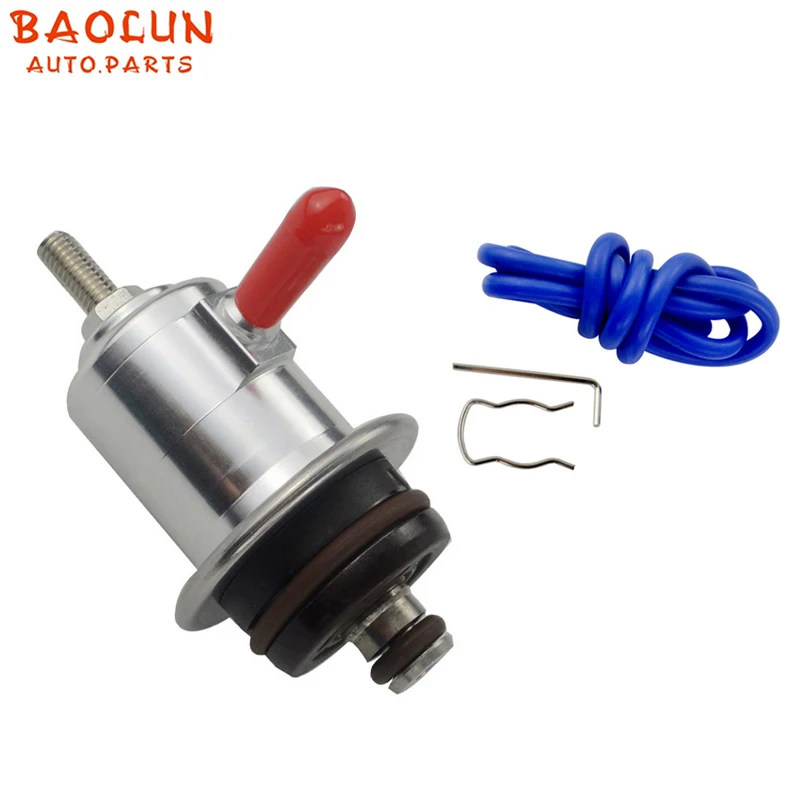 

BAOLUN Aluminum Adjustable Fuel Pressure Regulator 0-5 bar VAG Engine FPR For Audi VW Golf Jetta Passat Phaeton Corrado