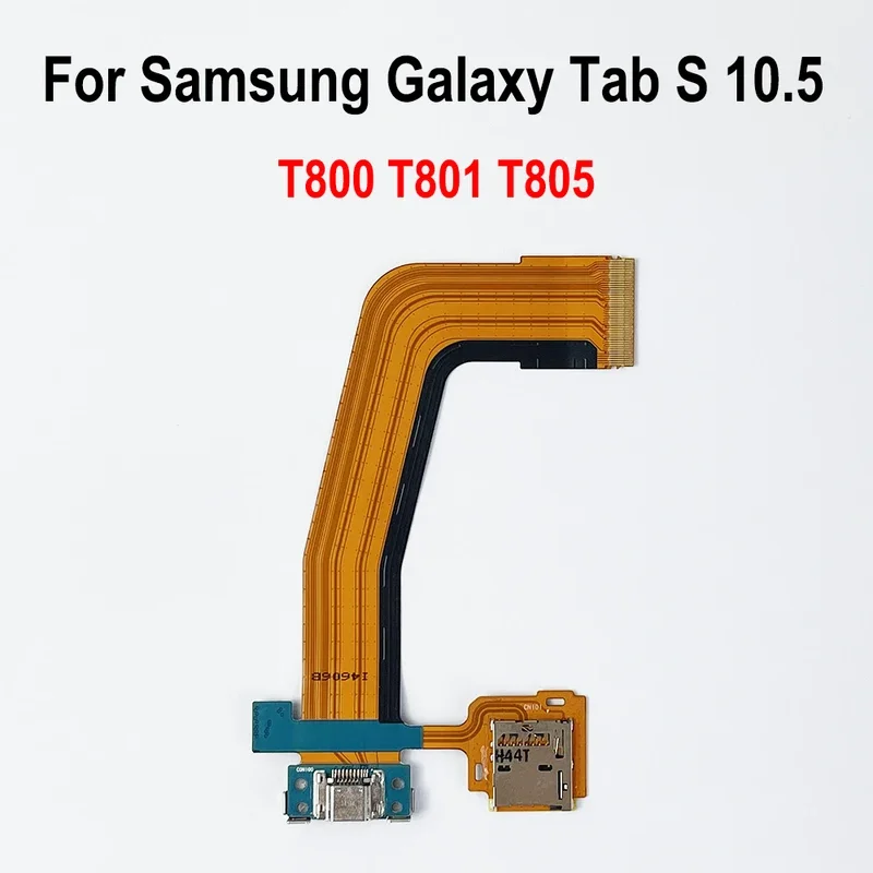 For Samsung Galaxy Tab S 10.5 SM-T800 T800 T801 T805 Micro USB Charge Charging Port Dock with SD Connector Flex Cable