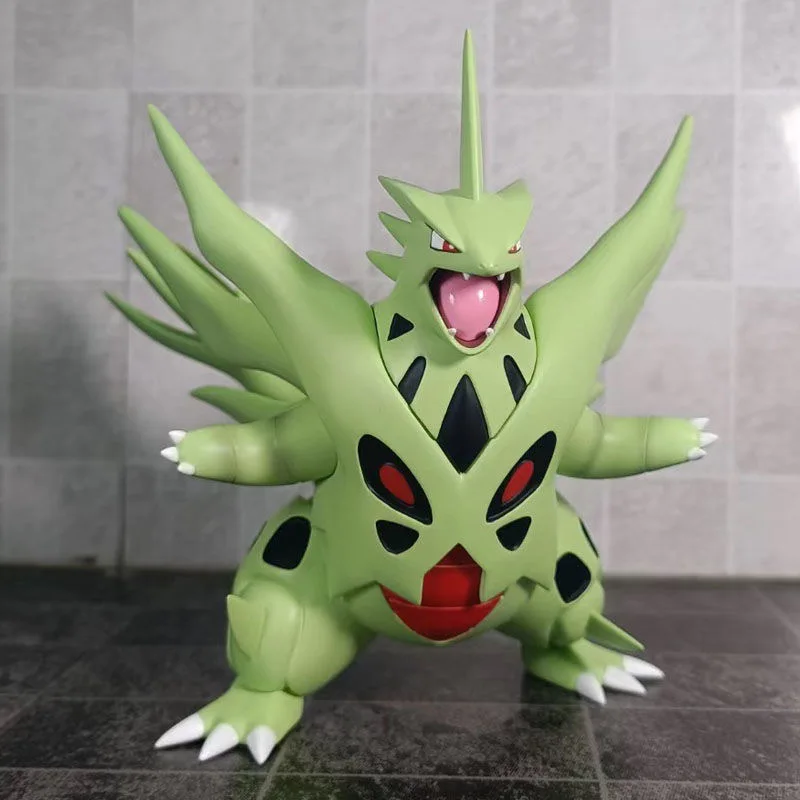 Presale البوكيمون أنيمي الشكل Tyranitar أرقام الطرفية بولي كلوريد الفينيل Gk تمثال نموذج تحصيل سطح المكتب الديكور ألعاب أطفال الهدايا