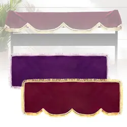 88 Keys Velvet Digital Electric Piano Top Dust Cover with Tassels