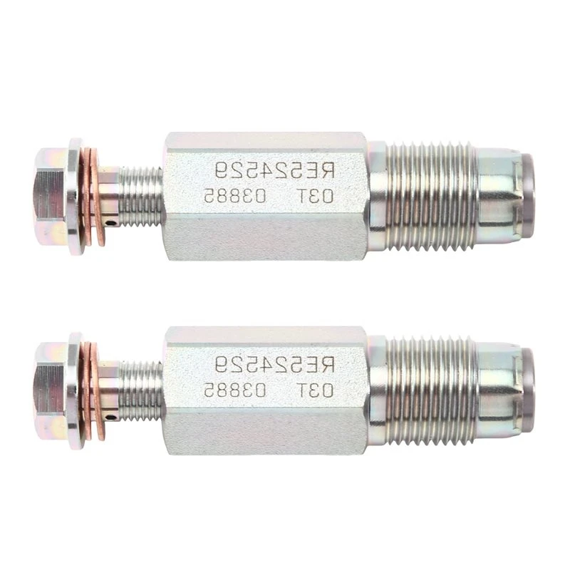 Ingenious-2PCS Fuel Common Rail Pressure Relief Valve For John Deere