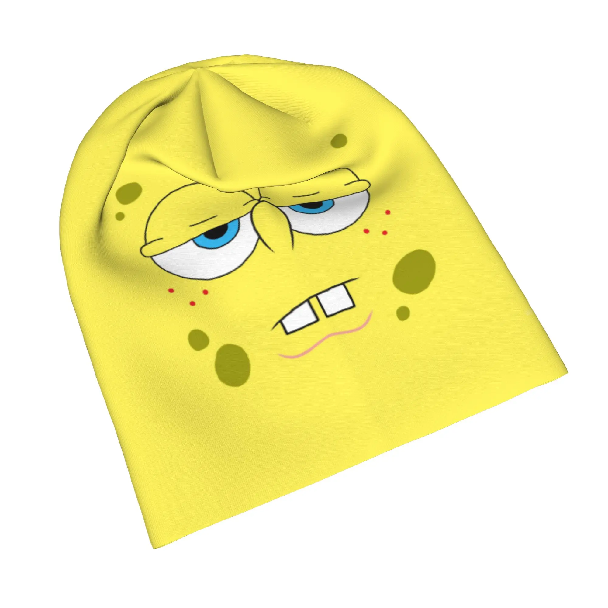 Spongebobed Caps  Hip Hop Unisex Outdoor Skullies Beanies Hats Spring Warm Head Wrap Bonnet Knitting Hats