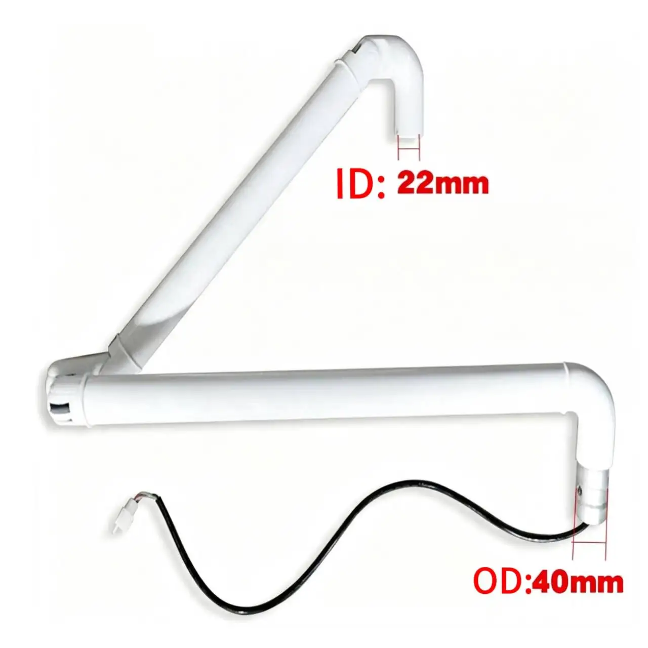 Picture 5: Dental Lamp Arm Aluminuml Dentisty Oral Operating LED Light Mounting Arm For Dentist Chair Unit Lamp Arm Customized