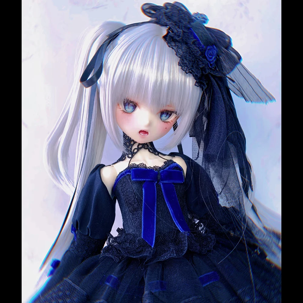 1/4 BJD Doll Head With Body Resin Material High Quality Lovely Anime Girl Doll No Makeup DIY Model Collection Toys Gift