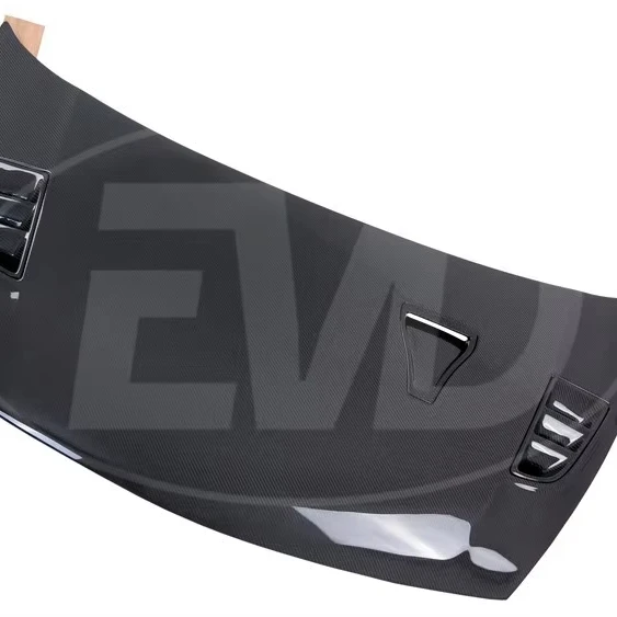 

EVD-3 STYLE CARBON FIER HOOD for 2006-2010 HONDA CIVIC FD2 4DR JDM
