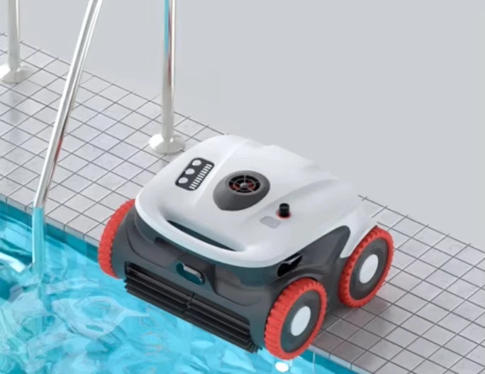 Cordless Intelligent Robotic Pool Cleaner Smart Automatic Pool Vacuum Rechargeable Design Efficient Ground Cleaning