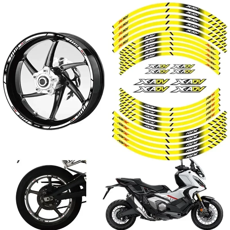 

Для HONDA X-ADV XADV X ADV Запчасти для мотоциклов Contour Wheel декоративная переводная наклейка-4 moto