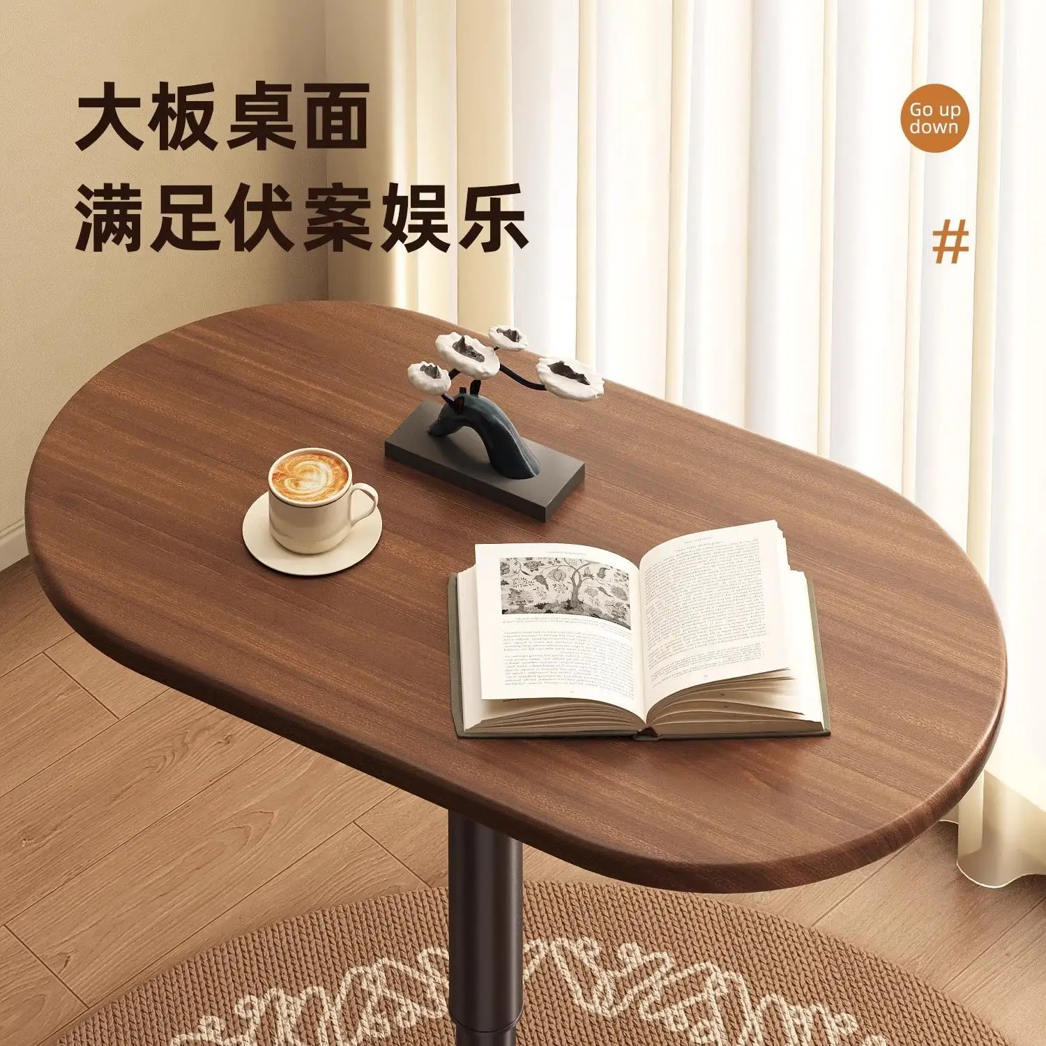 Removable Bedside Tables Dormitory Lazy Adjustable Table Computer  Student Bedside Table