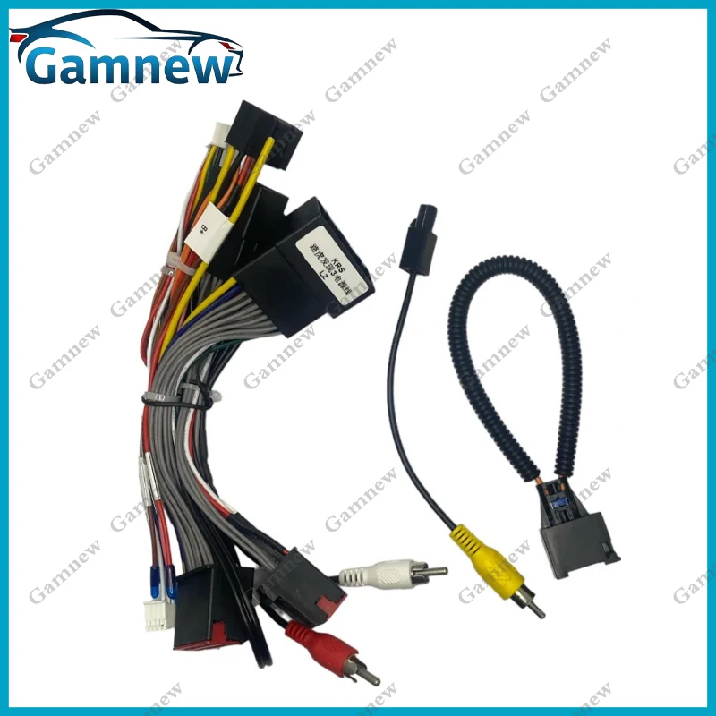 Car 16pin Wiring Harness Adapter Canbus Box Decode Android Radio Power Cabler For Land Rover Discovery 3 2004-2009 - view 3