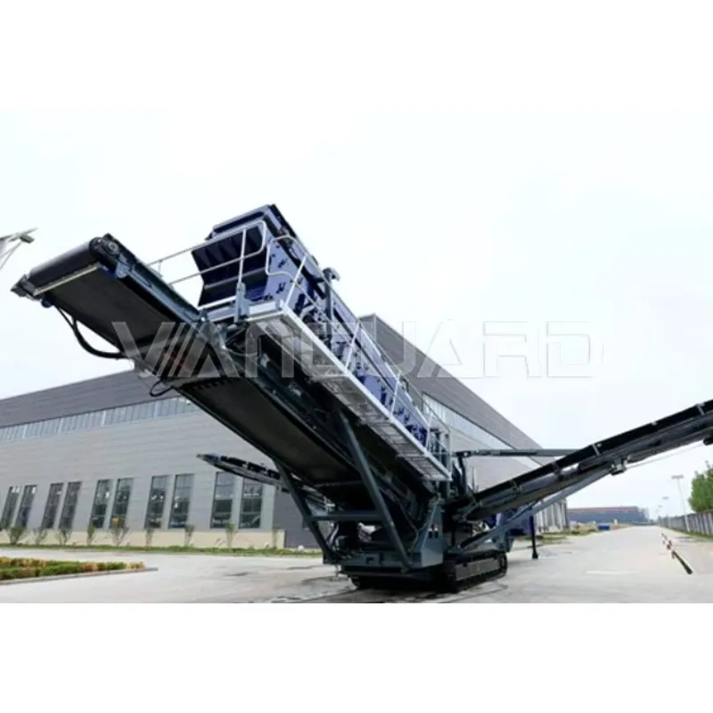 Versatile Portable Wheeled Mobile Crusher Rapid Production Mobile Crusher Station for Aggregate and Ore Production