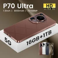 Original P70 Ultra Smartphone 5G Dual SIM 8000mAh Mobile Phones 16GB+1TB Cellphone Android 7.3 inch HD Cell Phone Global Version