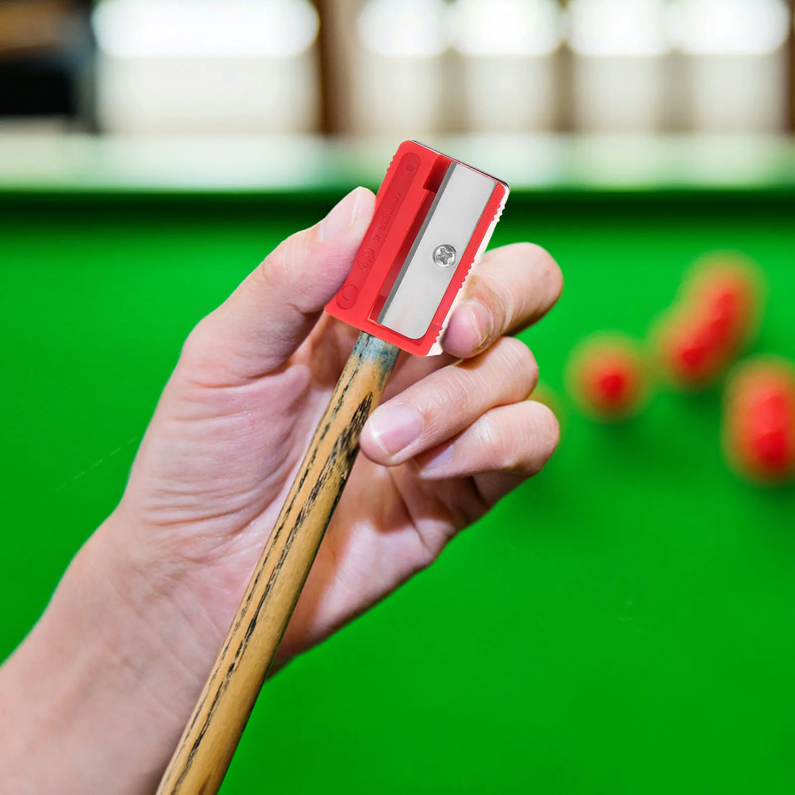 

1Set Pool Cue Repair Kit Professional Tools Portable Easy Cue Tip Replacement Billiard Stick Tip Repair Set Billiard Supplies