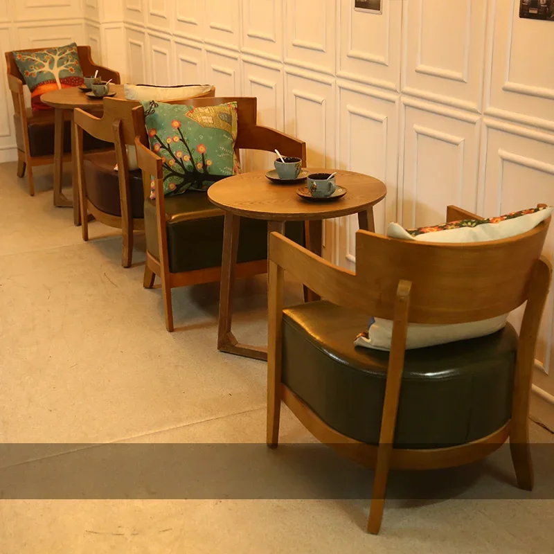 

'Cafe Sofa Negotiating Table And Chairs Office Reception Table And Chair Sofa Restaurant Sofa Chair