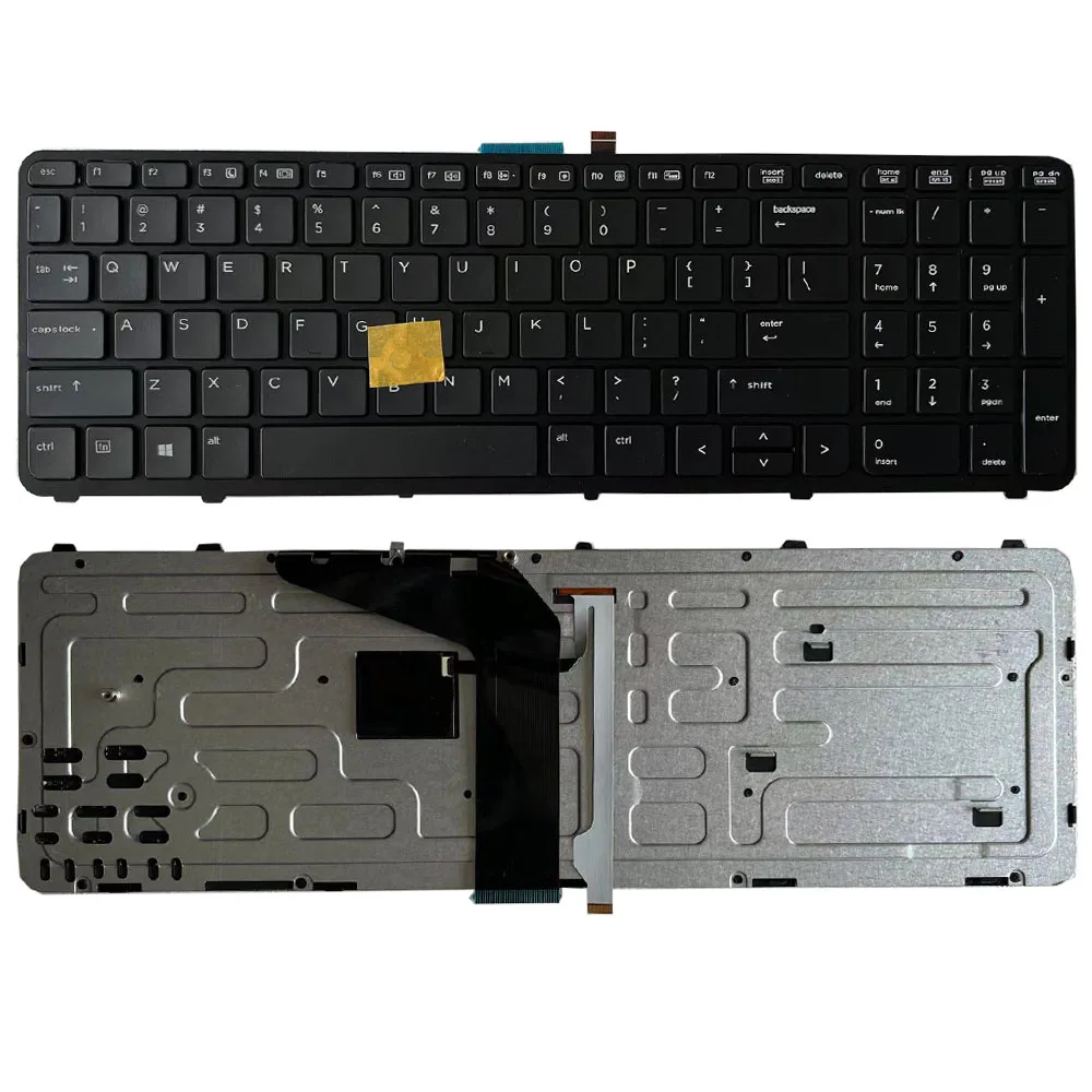 New Backlit US Keyboard For HP ZBOOK 15 17 G1 G2 PK130TK1A00 SK7123BL 733688-001 With Mouse Pointing Stick