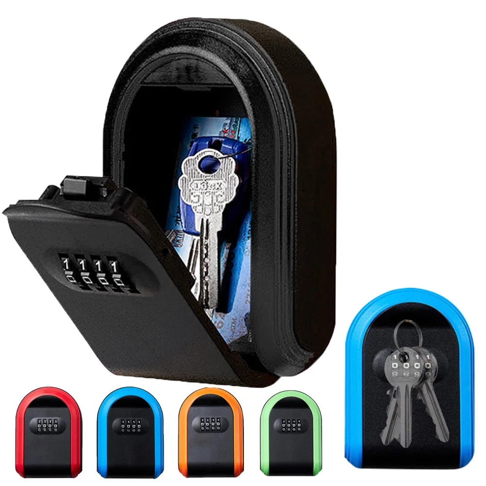 safe key lock box com digitos combinacao wall mounted secure lock box para casa codigo resettable safe security key box 01