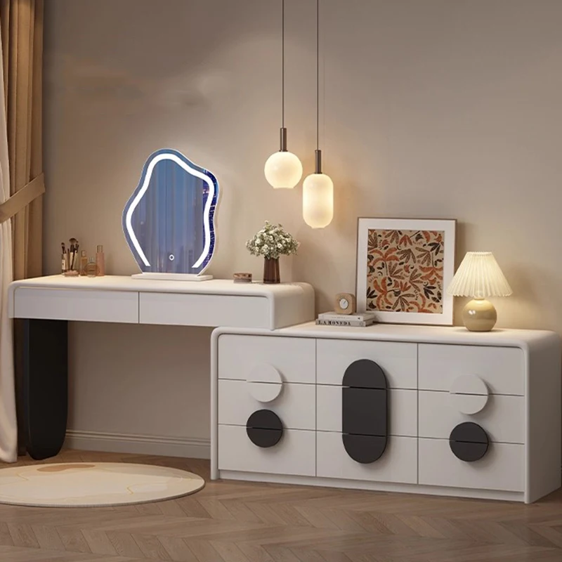 Unique Luxury Style Dressing Table Storage Creative Makeup Vanities Premium Modern Kommode Schlafzimmer Bedroom Furniture