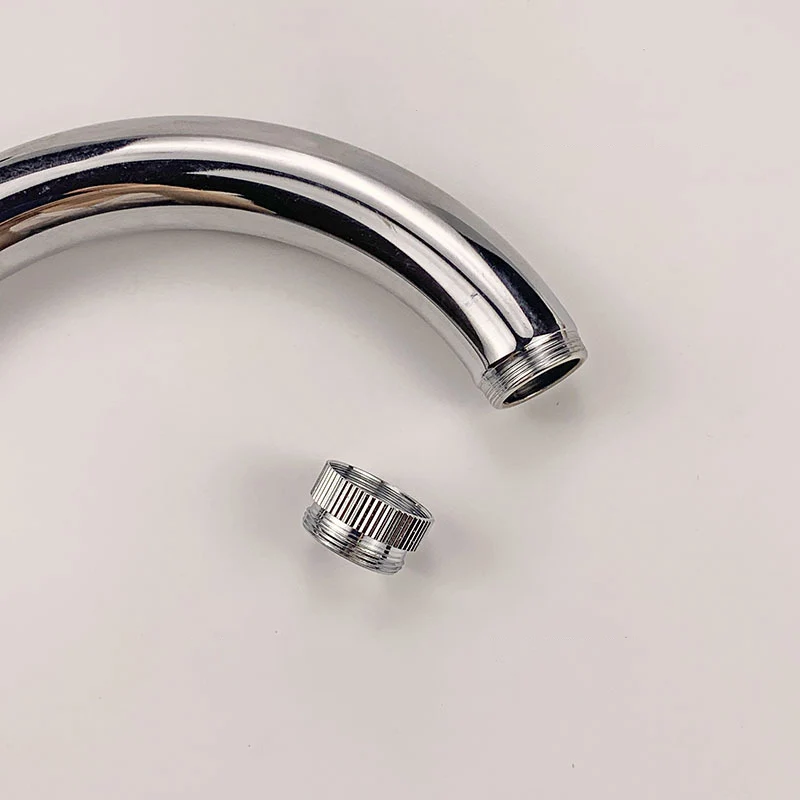 Metal Kitchen Faucet Adapter 20.9/21.8mm to 22mm Male to Female Saving Tap Connector with Washer for Bathroom Accessories