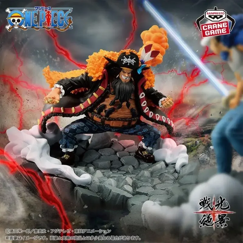 Echte brandneue und ungeöffnete Bandai Banpresto One Piece Marshall D. Teach Trafalgar.law Anime Actionfiguren Modelldekoration