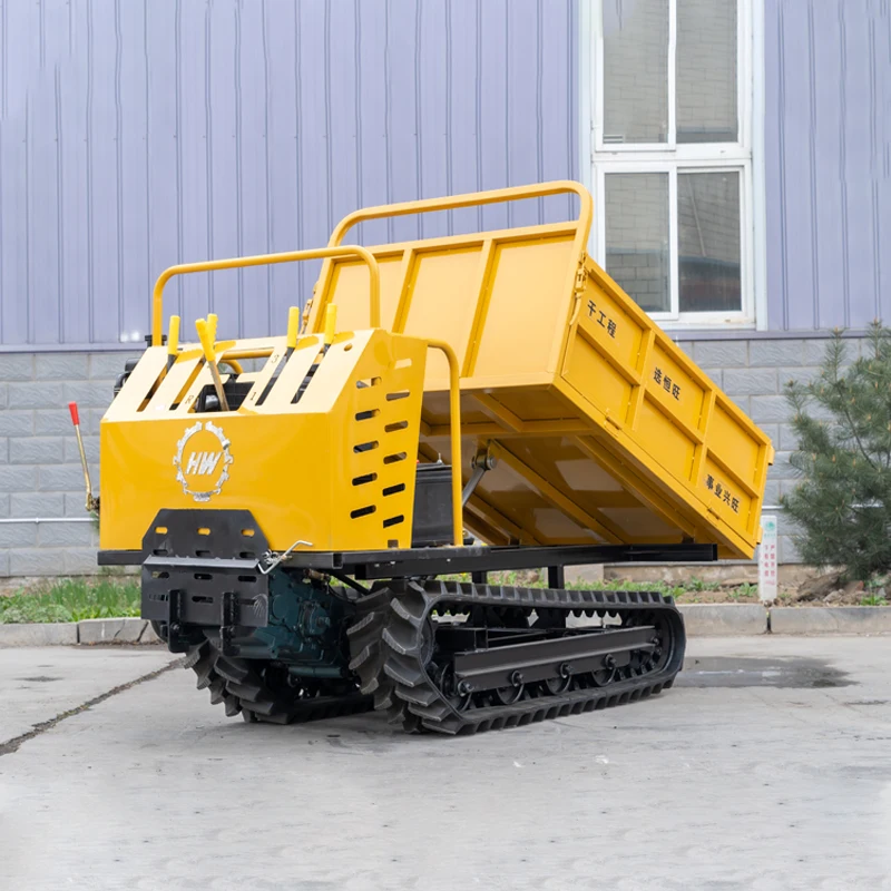 HW1500SL Dumper Crawler Transporter Suitable For Material Unloading Transport Work In Complex Terrain China Factory Custom