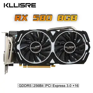 RX 580 8GB AMD GDDR5 GPU 256Bit 2048SP VGA RX580 AliExpress