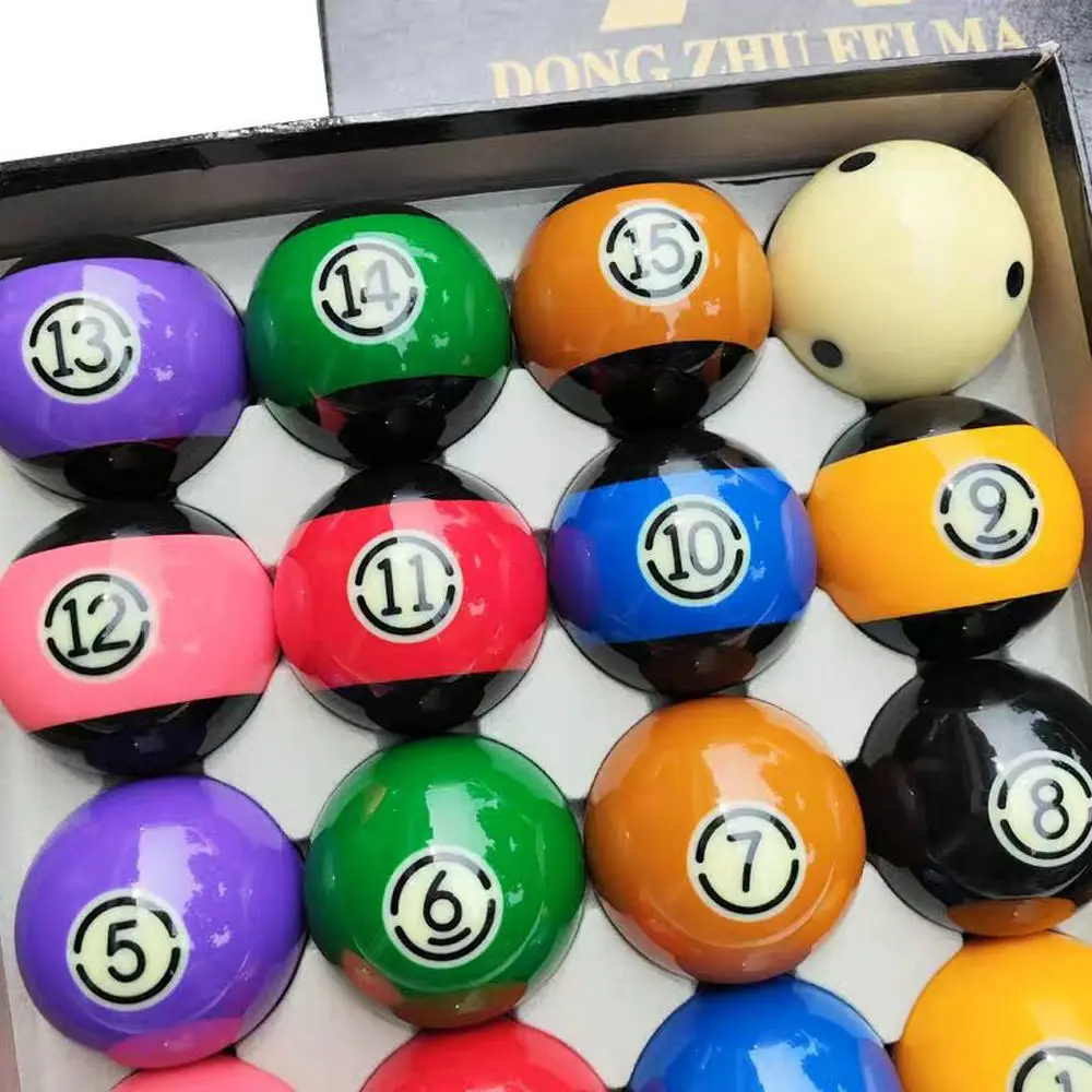 DongZhu Black Style Billiards Pool Ball Regular Size 2-1/4\