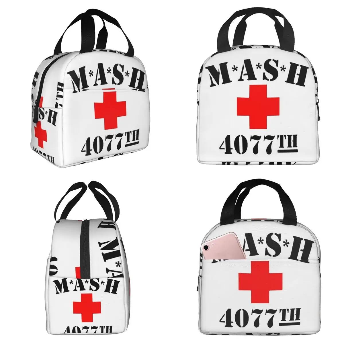 Mash 4077 Insulated Lunch Bag for Kids School Cooler Thermal Food Box Tote Leakproof Lunch Boxes Container