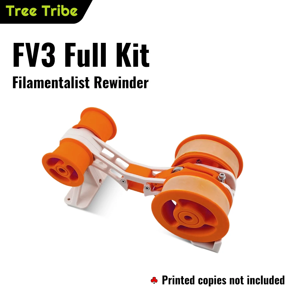 

Tree Tribe ERCF V3 ERCF V3 Angry Rabbit Filamentist Passive Spooler FV3 Full Set 3D Printer Parts HF8112 MMU