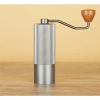 ABCA-Manual Coffee Milling Machine 304 Stainless Steel Burr Grinders Manual Coffee Grinder Kitchen Tool Mill