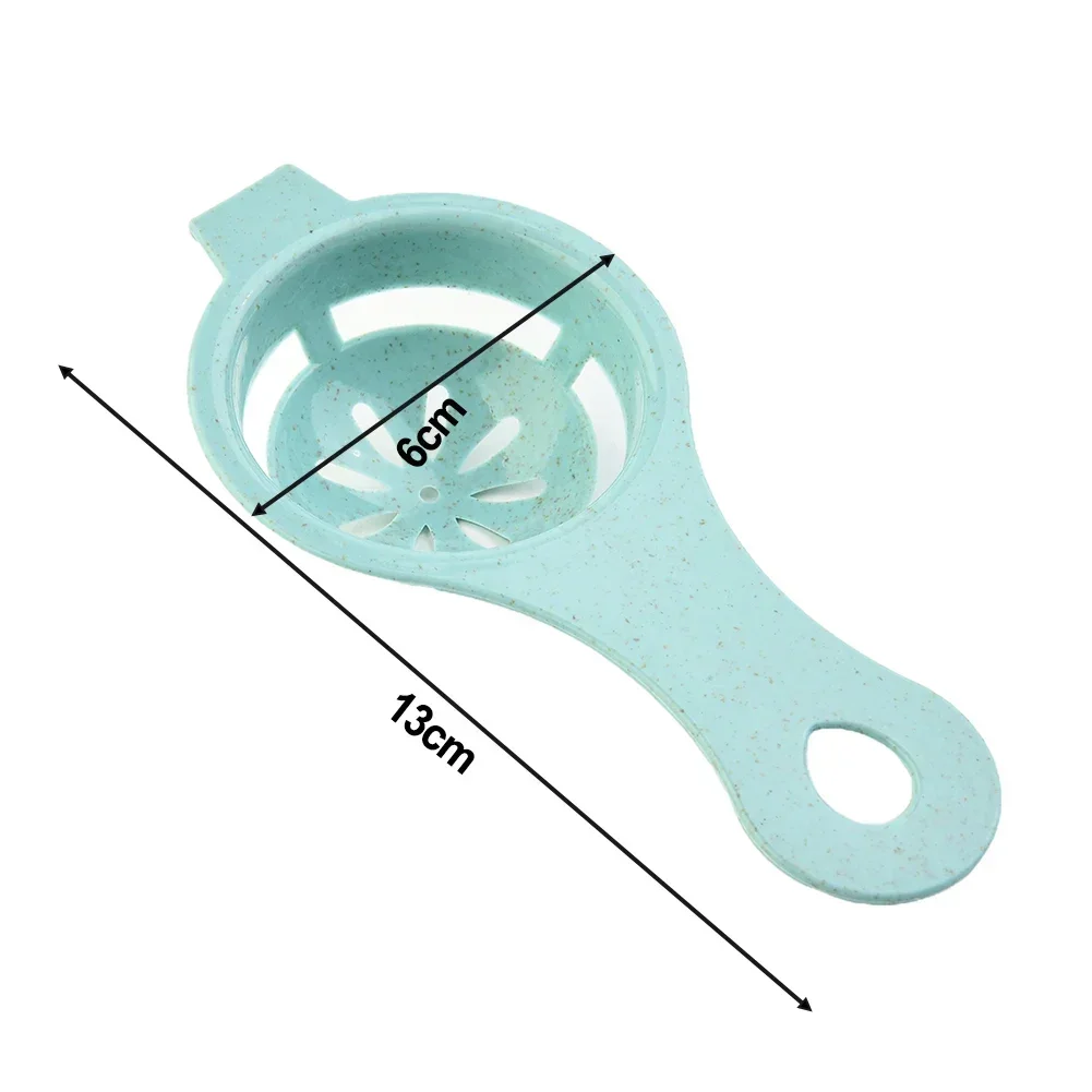 Mathiateur de jaune et de blanc d'œuf portable, outil de cuisson, tamis de cuisson, filtre en plastique, outils de cuisine, accessoires de cuisine essentiels