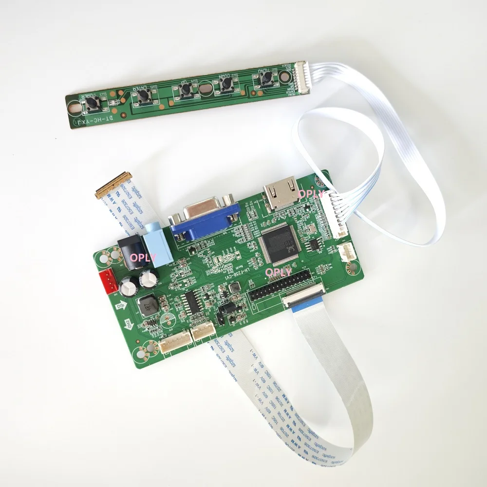 Kit for NV173FHM-N4F NV173FHM-N46 NV173FHM-N4G LCD Monitor Controller Board VGA HDMI-compatible 1920x1080 EDP 30Pin Laptop Panel