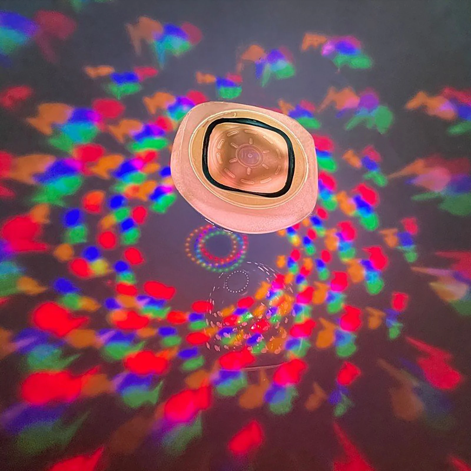 Multi Color Underwater Lamp Fish Pattern Floating Night Lights 4 Colors Battery Operated for Disco Pool Party