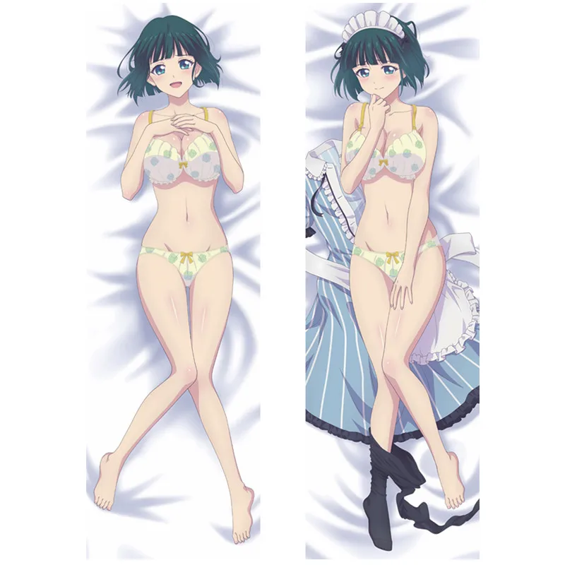 جديد مثير أنيمي crunchyroll Tsukishima Riho Luminasta Dakimakura حالة الجسم المعانقة وسادة غطاء الوسادة ل Otaku غير خاضعة للرقابة 18