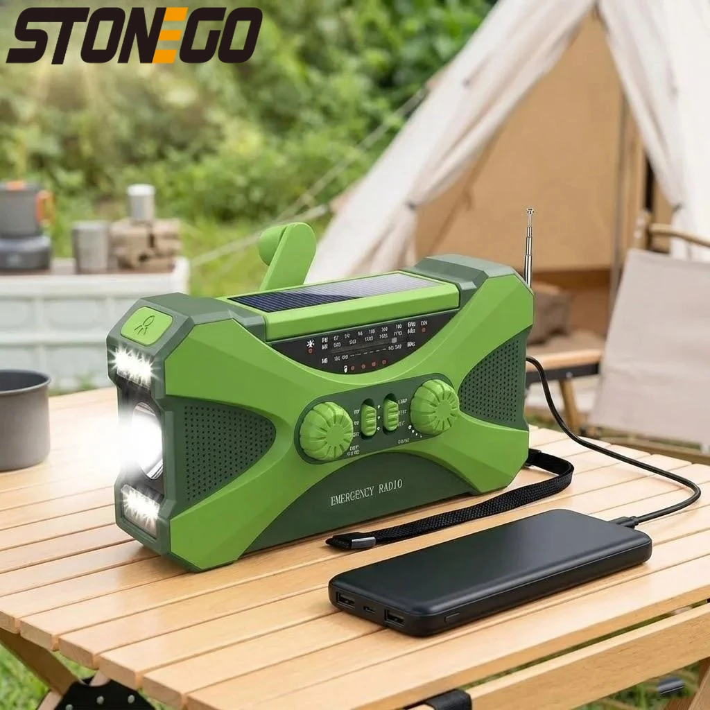 lampe-torche-led-portable-rechargeable-radio-solaire-a-manivelle-10000mah-double-haut-parleur-lumiere-d'urgence-alarme-sos