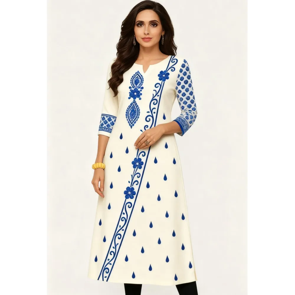 

Мусульманское платье Kurt, женское модное и элегантное прямое платье с длинными рукавами, повседневное цветное женское платье с рисунком слона, Абая