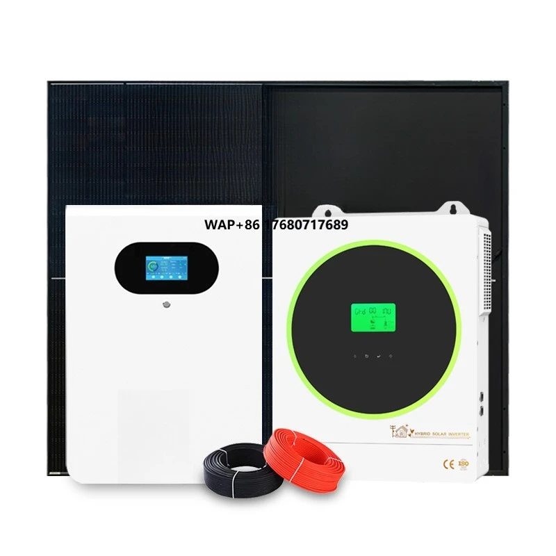 

Hybrid Grid Solar Energy System for Home Use 5KW-30KW Complete Monocrystalline Silicon Solar Panel 25KW Lithium Ion 15KW 6KW