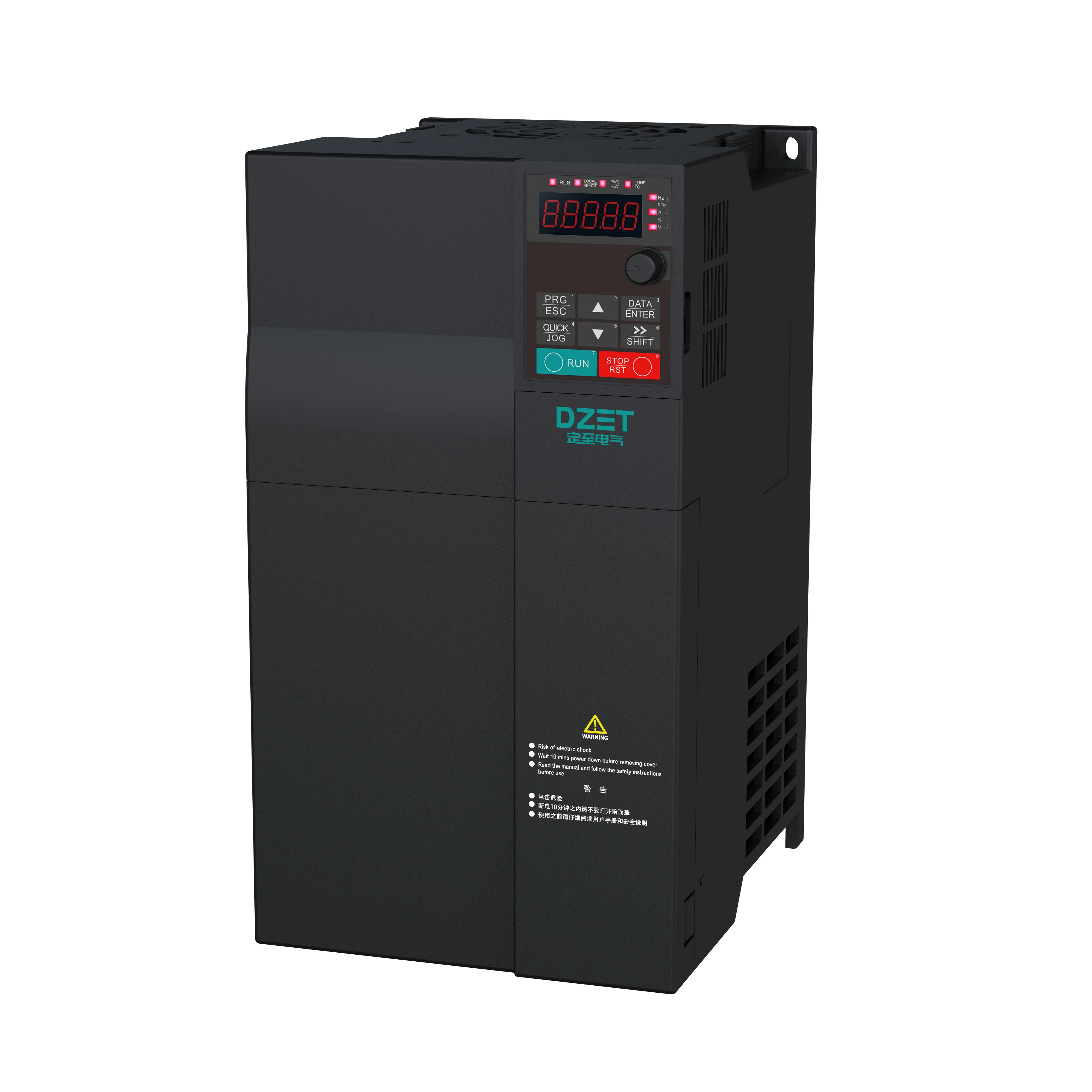 DDP nouveau convertisseur de fréquence VFD triphasé 0,75 kw 1,5 kw 2,2 kw ajouter une Communication MODBUS RS485 onduleur d'entrée monophasé