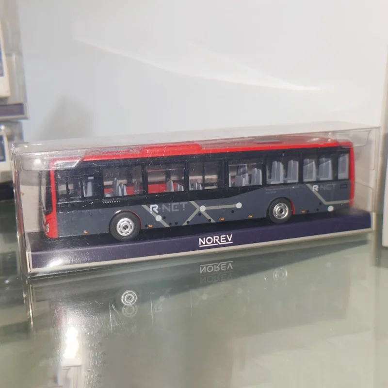 NOREV 1:87 نموذج حافلة Iveco البلاستيكية هدية للكبار هواية وألعاب مقتنيات الحلي النهائية الثابتة