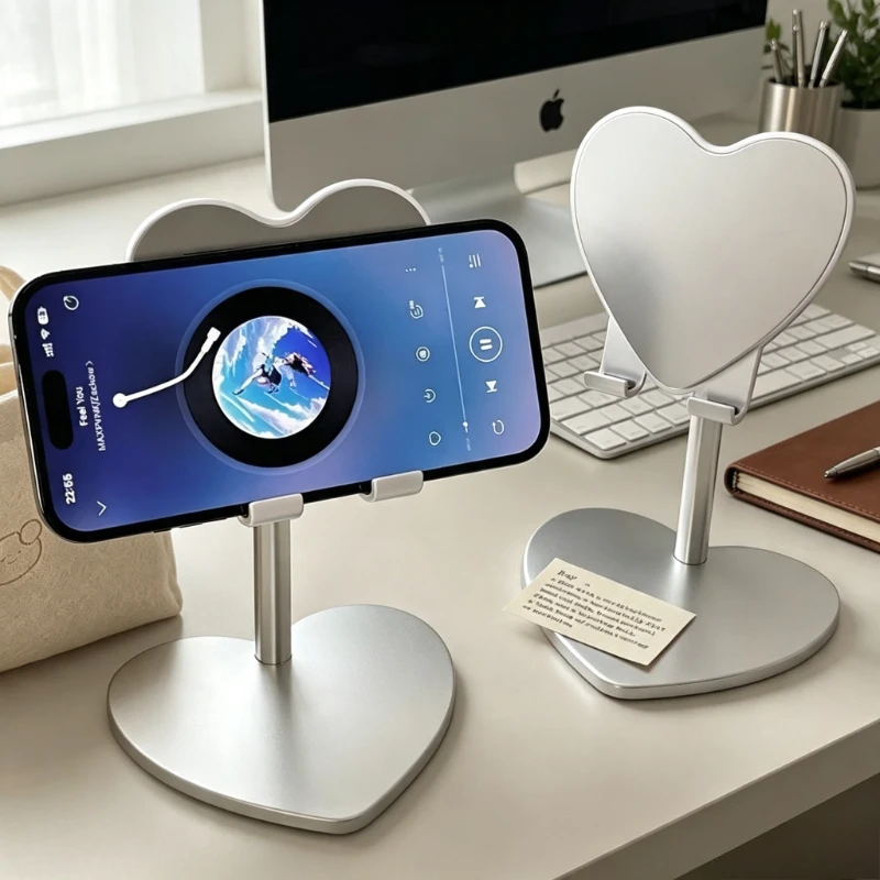 Love Mobile Phone Stand Multifunctional Retractable Mobile Phone Stand Tablet Holder Ipad Holder Phone Accessories